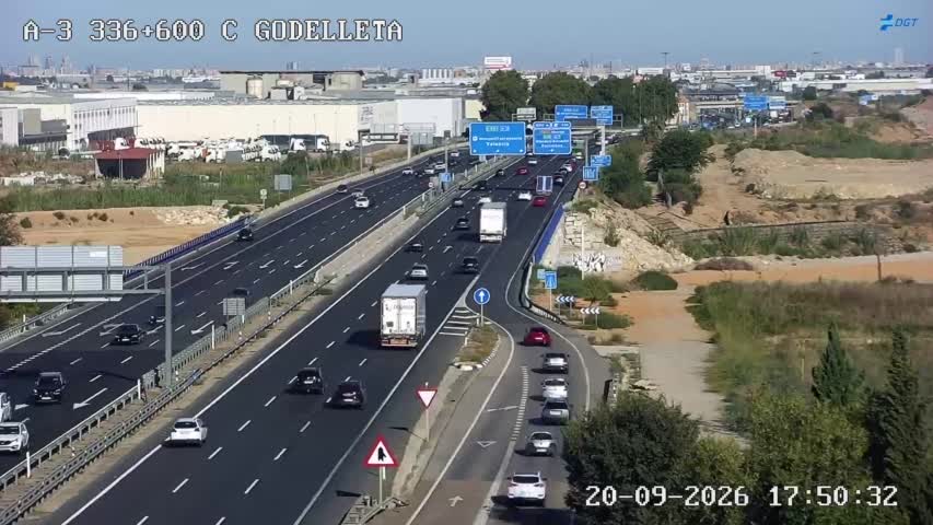 Cámara Valencia A-3 Km 336,6