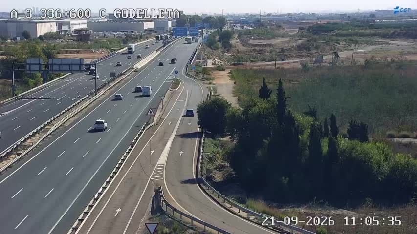 Cámara Valencia A-3 Km 336,6