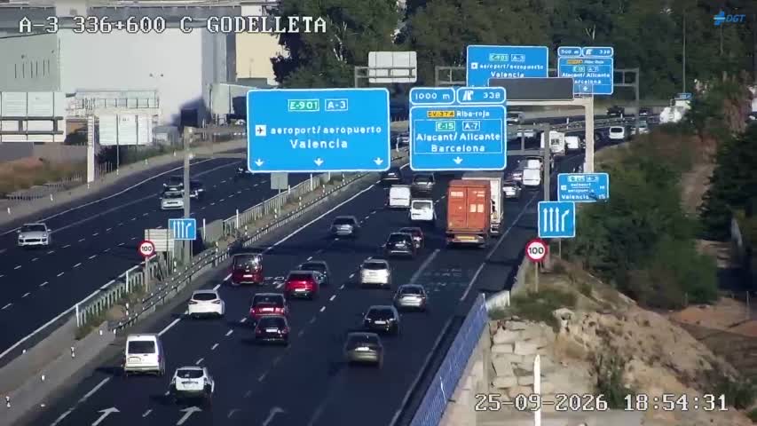 Cámara Valencia A-3 Km 336,6