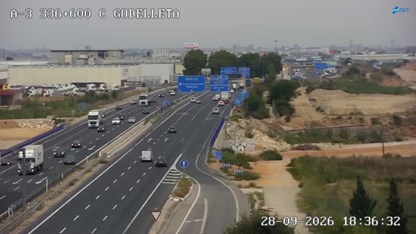 Cámara Valencia A-3 Km 336,6