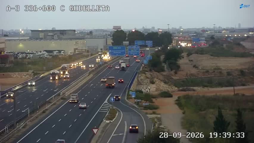 Cámara Valencia A-3 Km 336,6
