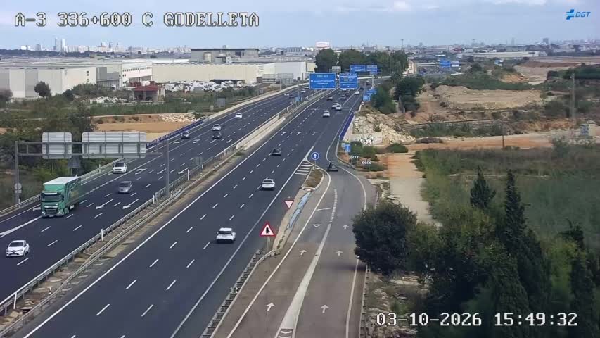 Cámara Valencia A-3 Km 336,6