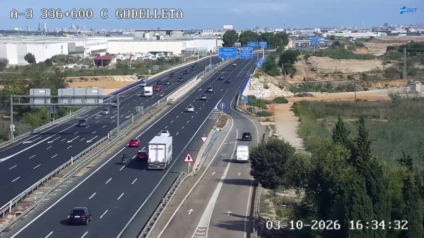 Cámara Valencia A-3 Km 336,6