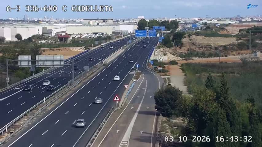 Cámara Valencia A-3 Km 336,6