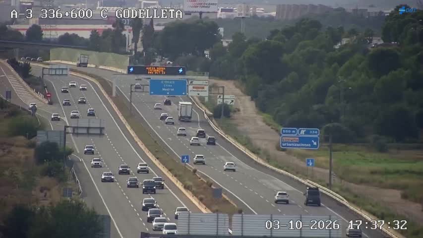 Cámara Valencia A-3 Km 336,6
