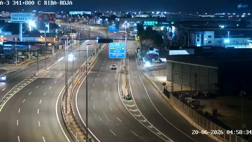 Cámara Valencia A-3 Km 341,7