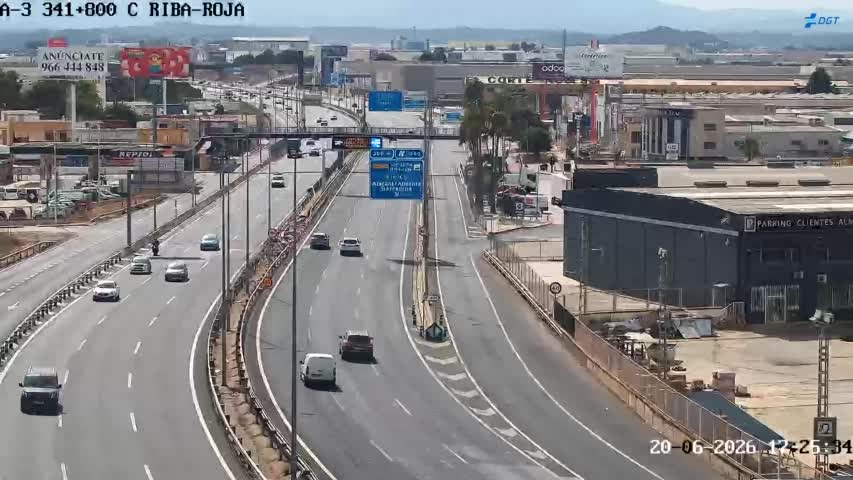 Cámara Valencia A-3 Km 341,7