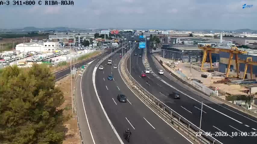 Cámara Valencia A-3 Km 341,7