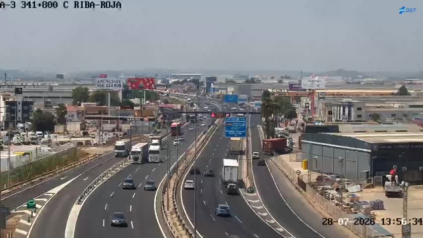 Cámara Valencia A-3 Km 341,7