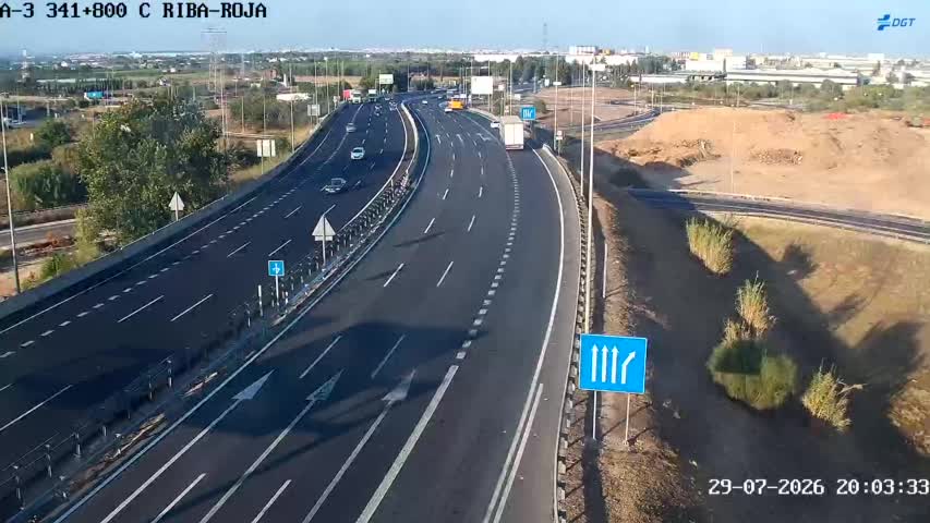 Cámara Valencia A-3 Km 341,7