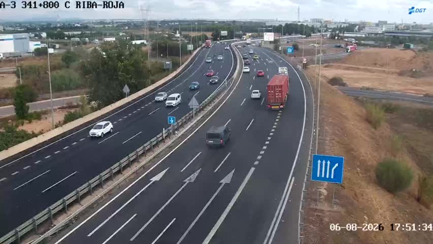 Cámara Valencia A-3 Km 341,7