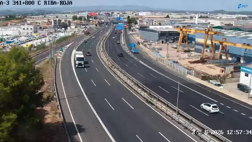 Cámara Valencia A-3 Km 341,7