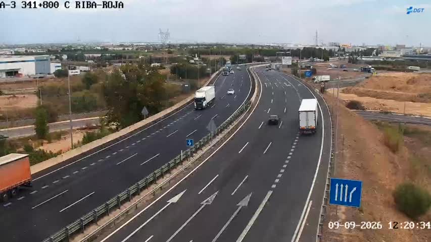 Cámara Valencia A-3 Km 341,7