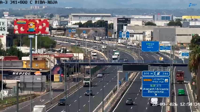 Cámara Valencia A-3 Km 341,7