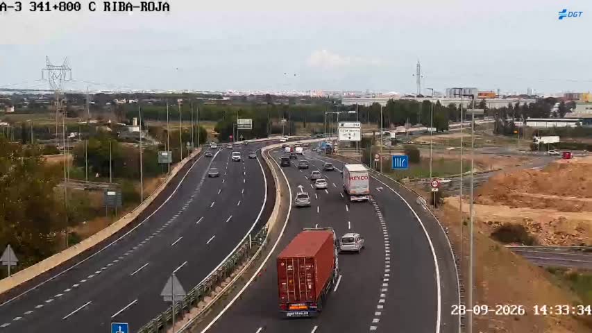 Cámara Valencia A-3 Km 341,7