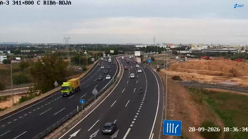 Cámara Valencia A-3 Km 341,7