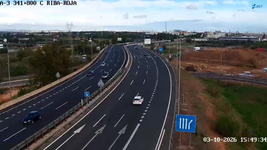 Cámara Valencia A-3 Km 341,7