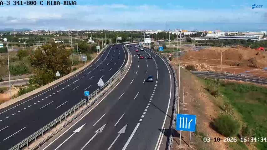 Cámara Valencia A-3 Km 341,7
