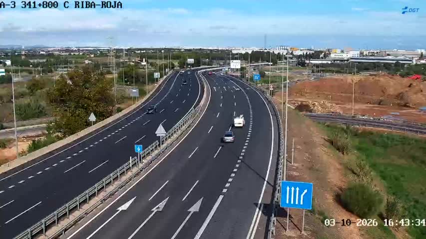 Cámara Valencia A-3 Km 341,7