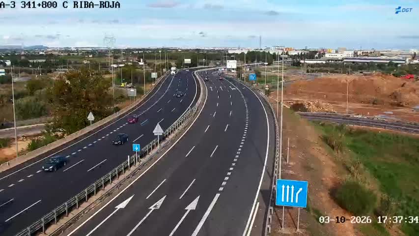 Cámara Valencia A-3 Km 341,7