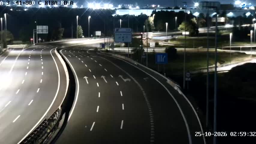 Cámara Valencia A-3 Km 341,7