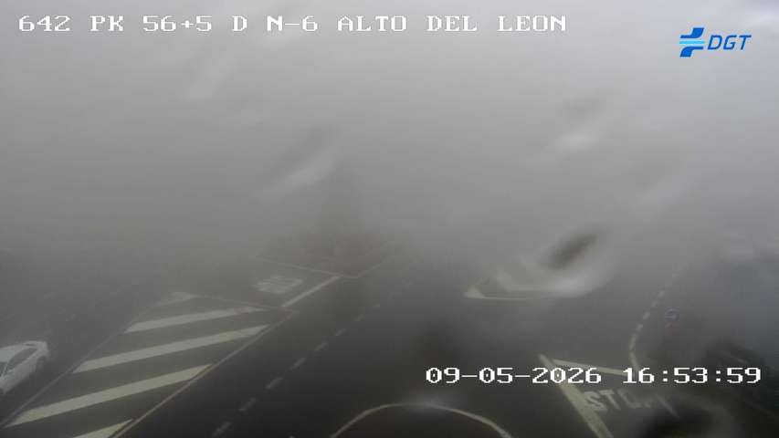 Cámara DGT N-6 PK 56.5 — N-6 km 56.5 → MADRID