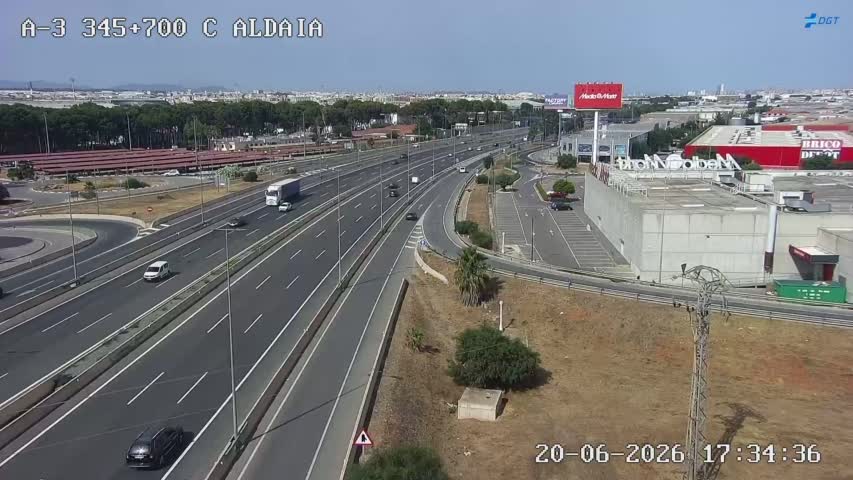 Cámara Valencia A-3 Km 345,7