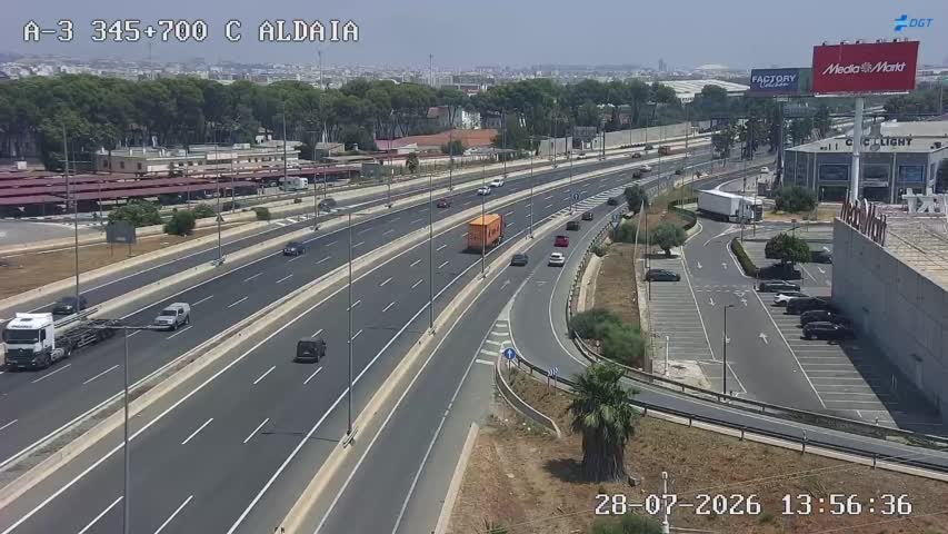 Cámara Valencia A-3 Km 345,7