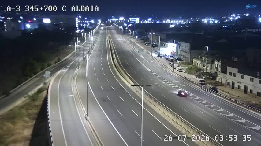Cámara Valencia A-3 Km 345,7