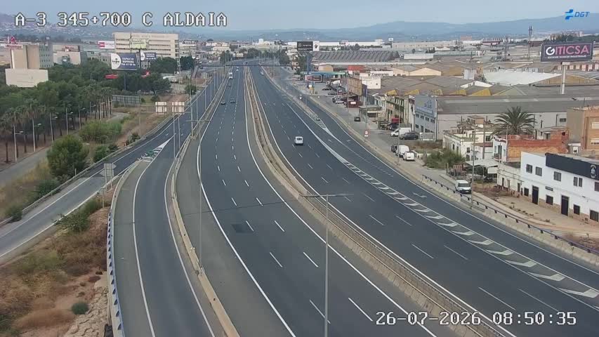 Cámara Valencia A-3 Km 345,7