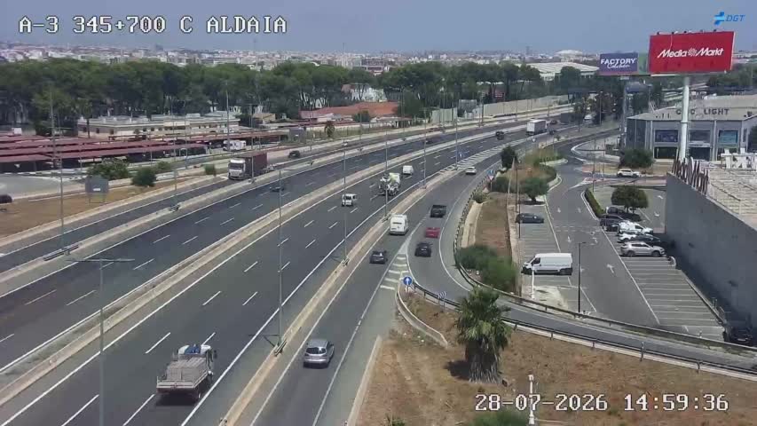 Cámara Valencia A-3 Km 345,7
