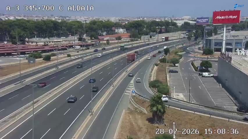 Cámara Valencia A-3 Km 345,7