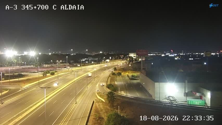 Cámara Valencia A-3 Km 345,7