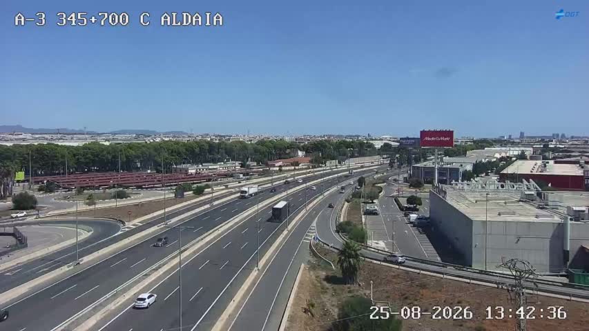 Cámara Valencia Centro (Km 345.7)