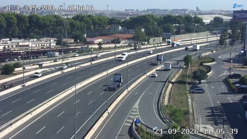 Cámara Valencia A-3 Km 345,7