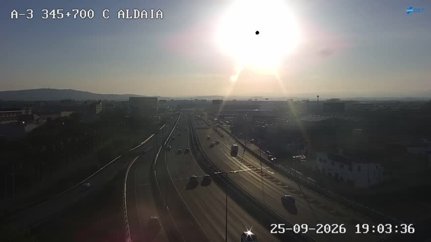 Cámara Valencia A-3 Km 345,7