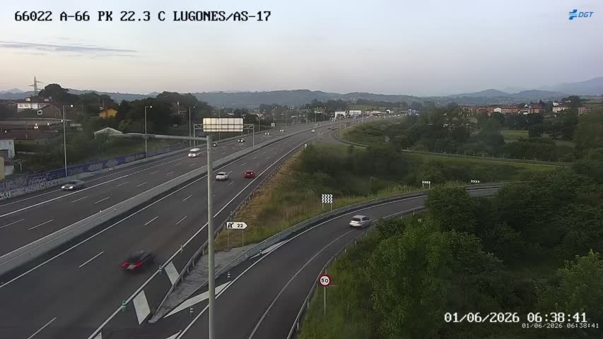 Asturias — A-66 km 22