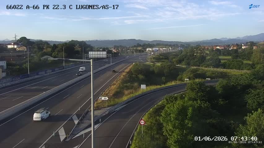 Asturias — A-66 km 22