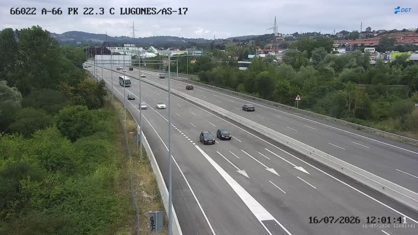 Asturias — A-66 km 22