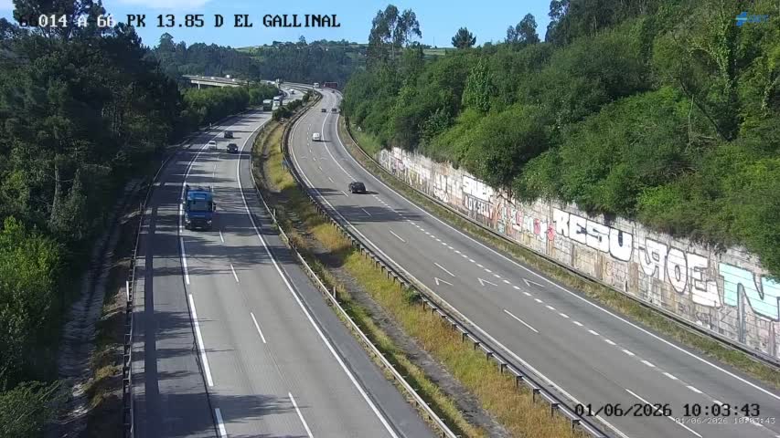Asturias — A-66 km 14