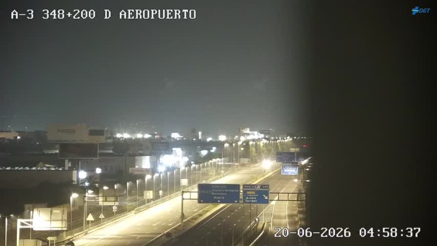 Cámara Valencia A-3 Km 348,2