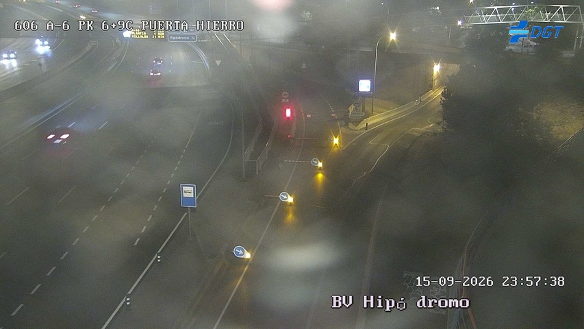 Imagen cámara A-6 Madrid Kilómetro 6,95