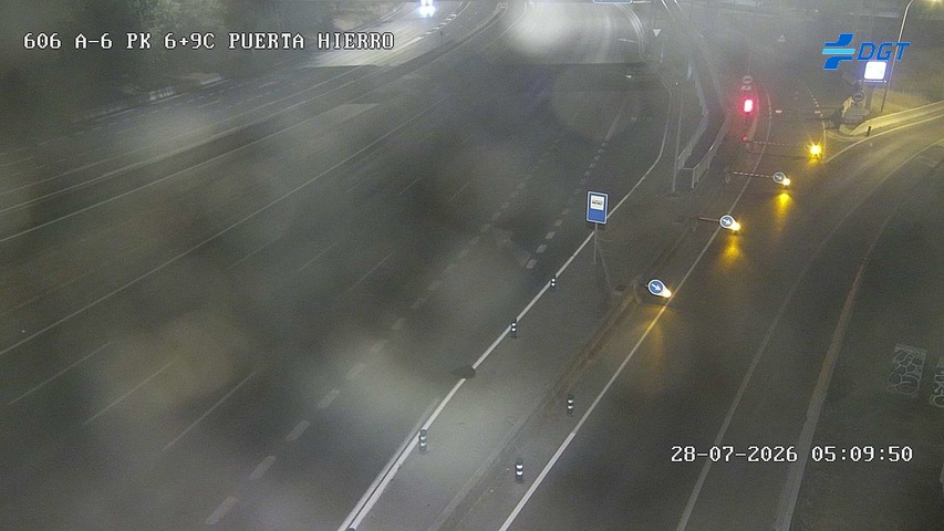 Cámara A-6 Provincia de Madrid KM 6,9