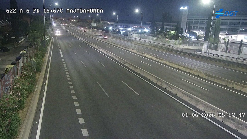 Madrid — A-6 km 17