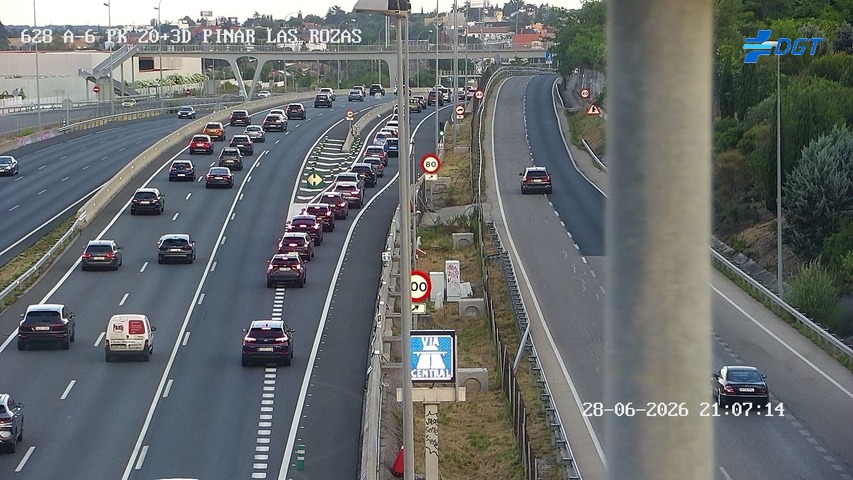 Cámara A-6 Provincia de Madrid KM 20,3