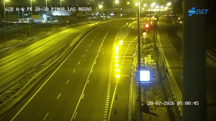 Cámara A-6 Provincia de Madrid KM 20,3
