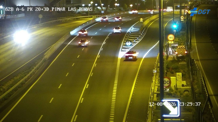 Cámara A-6 Provincia de Madrid KM 20,3