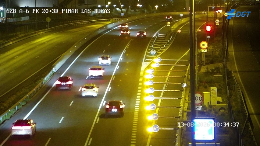 Cámara A-6 Provincia de Madrid KM 20,3