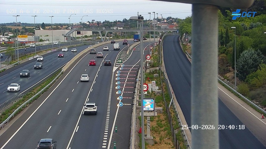 Cámara A-6 Provincia de Madrid KM 20,3