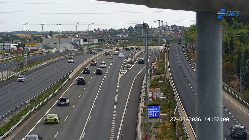 Cámara A-6 Provincia de Madrid KM 20,3